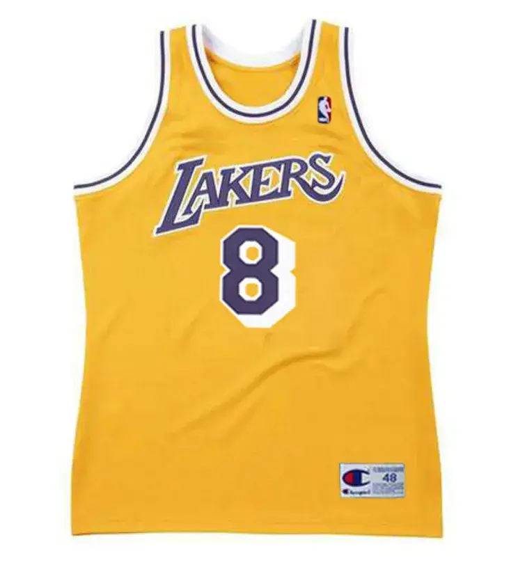 KOBE BRYANT Los Angeles Lakers 1997 Home Throwback NBA Basketball Jersey