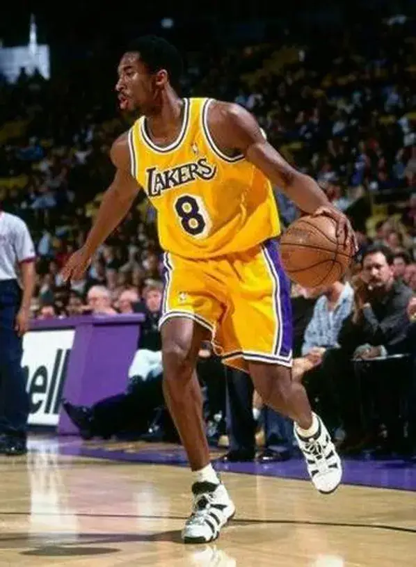 KOBE BRYANT Los Angeles Lakers 1997 Home Throwback NBA Basketball Jersey 