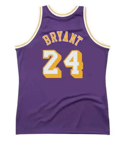 KOBE BRYANT Los Angeles Lakers 2007 Away Throwback NBA Basketball Jersey 