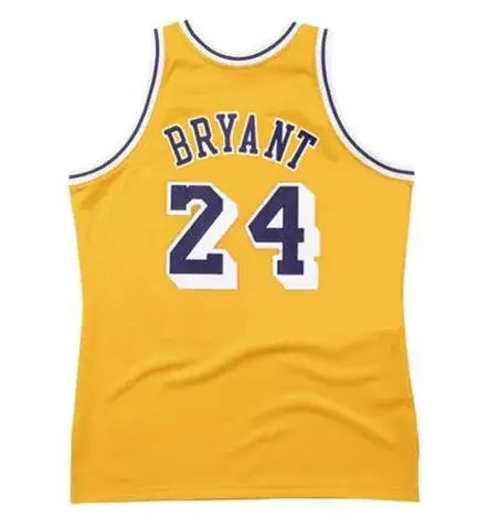 KOBE BRYANT Los Angeles Lakers 2007 Home Throwback NBA Basketball Jersey 