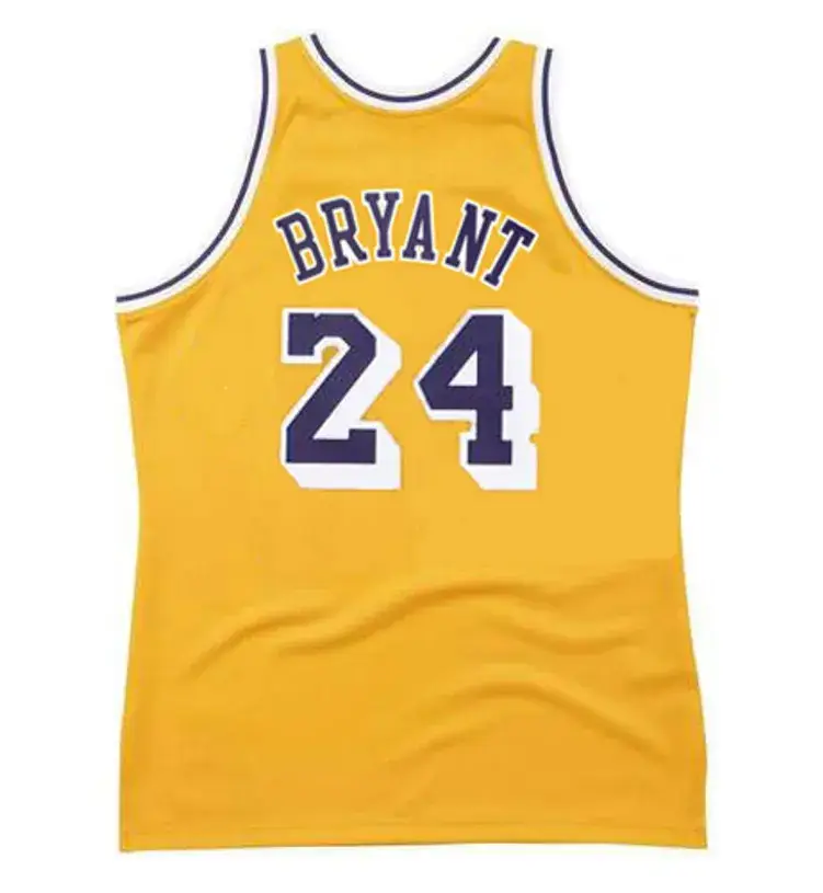KOBE BRYANT Los Angeles Lakers 2007 Home Throwback NBA Basketball Jersey 
