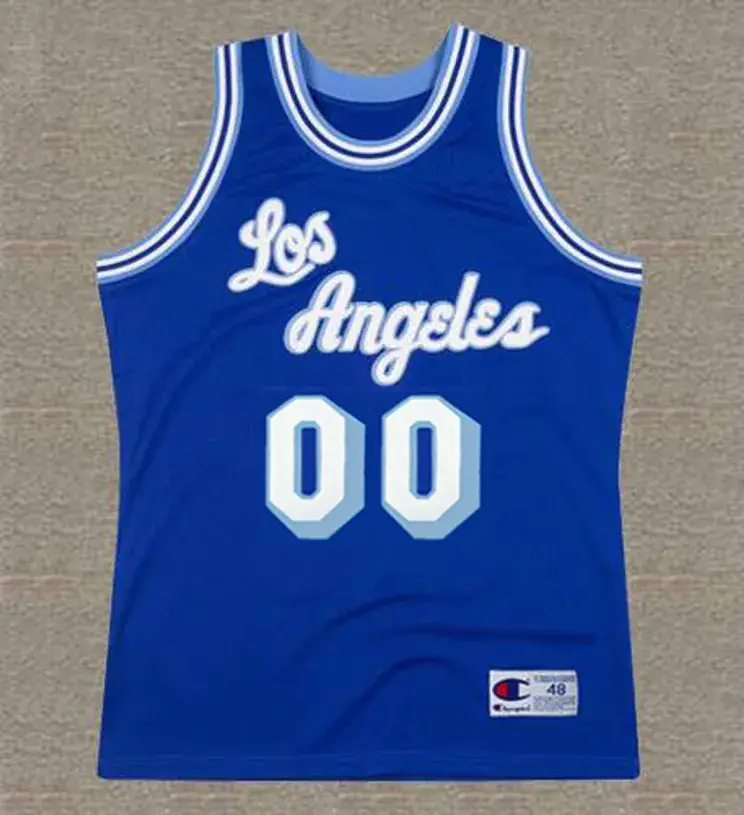 LOS ANGELES LAKERS 1960’s Throwback NBA Jersey Customized “Any Name & Number(s)”