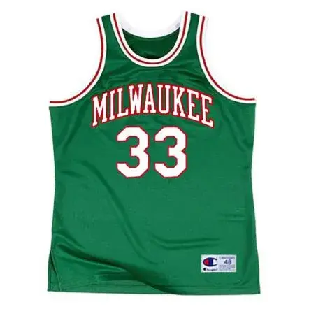 KAREEM ABDUL-JABBAR Milwaukee Bucks 1973 NBA Throwback Basketball Jersey