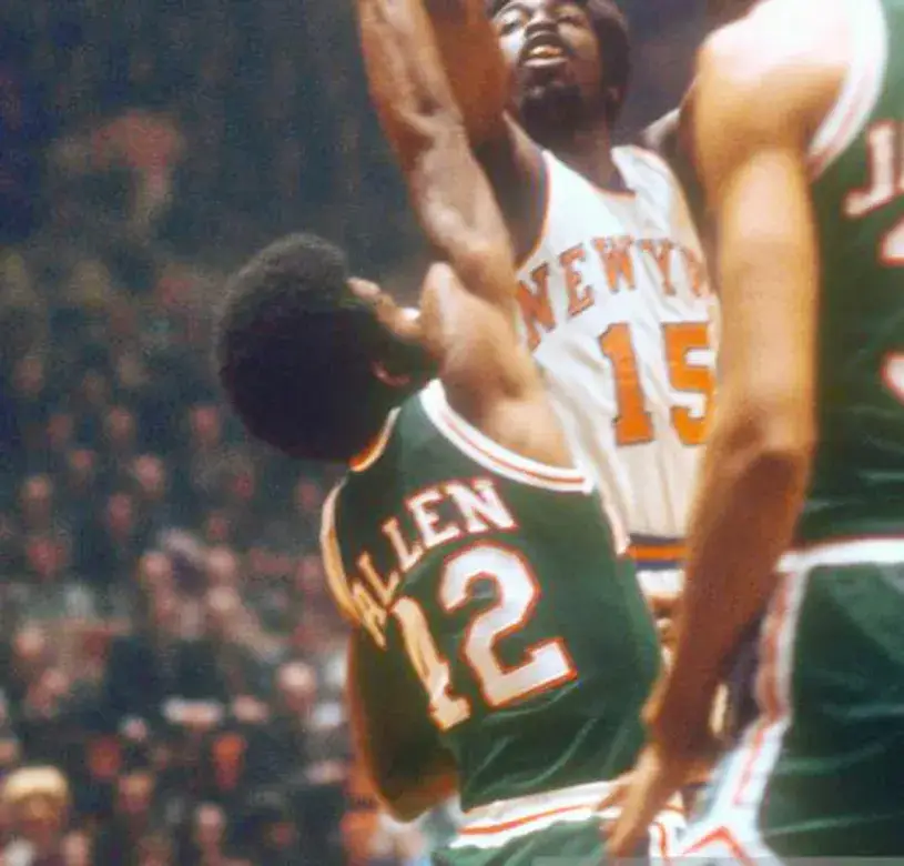 LUCIUS ALLEN Milwaukee Bucks 1973 NBA Throwback Basketball Jersey 