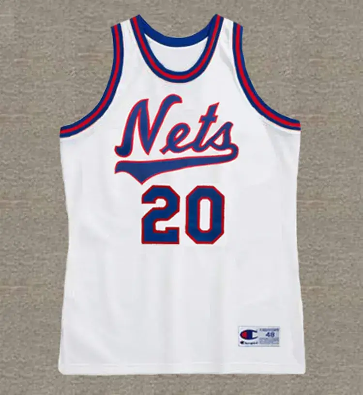 MICHEAL RAY RICHARDSON New Jersey Nets 1983 Throwback NBA Basketball Jersey