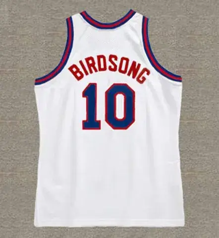 OTIS BIRDSONG New Jersey Nets 1983 Throwback NBA Basketball Jersey 