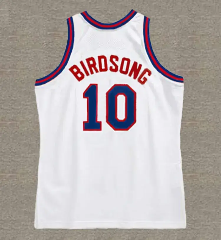 OTIS BIRDSONG New Jersey Nets 1983 Throwback NBA Basketball Jersey 