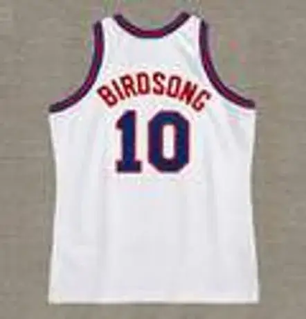 OTIS BIRDSONG New Jersey Nets 1983 Throwback NBA Basketball Jersey 