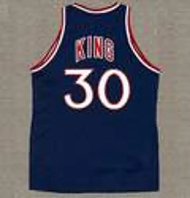 BERNARD KING New York Knicks 1982 Throwback NBA Basketball Jersey 