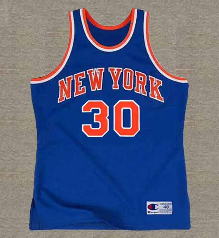 BERNARD KING New York Knicks 1983 Throwback NBA Basketball Jersey
