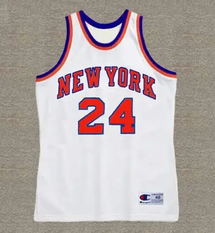 BILL BRADLEY New York Knicks 1973 Home Throwback NBA Basketball Jersey