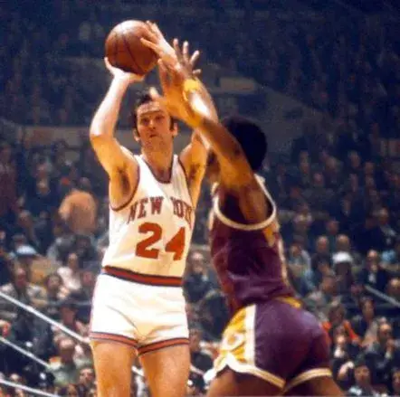 BILL BRADLEY New York Knicks 1973 Home Throwback NBA Basketball Jersey 