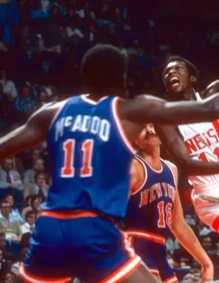 BOB McADOO New York Knicks 1977 Throwback NBA Basketball Jersey 