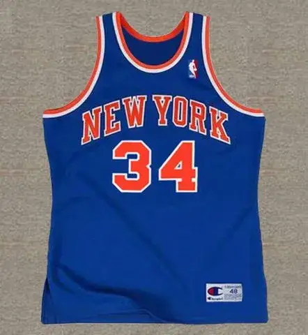 CHARLES OAKLEY New York Knicks 1993 Throwback NBA Basketball Jersey