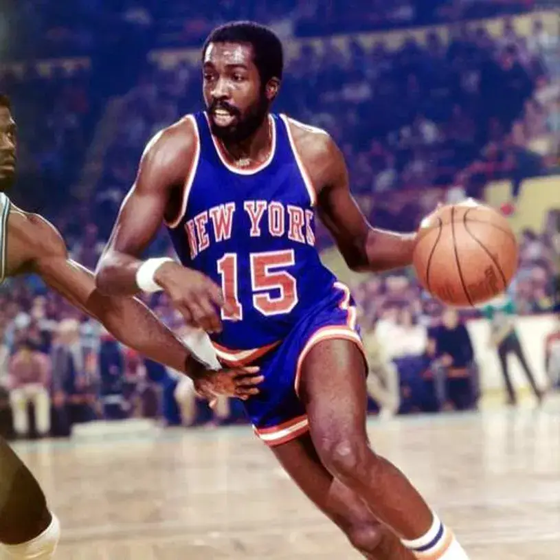 EARL MONROE New York Knicks 1973 Away Throwback NBA Basketball Jersey 