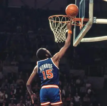 EARL MONROE New York Knicks 1973 Away Throwback NBA Basketball Jersey 