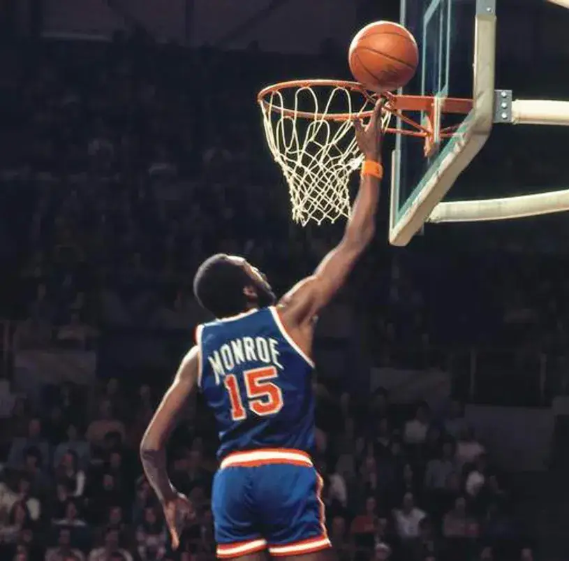 EARL MONROE New York Knicks 1973 Away Throwback NBA Basketball Jersey 