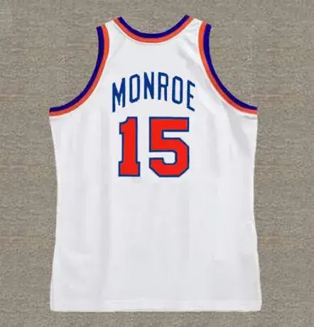 EARL MONROE New York Knicks 1973 Home Throwback NBA Basketball Jersey 