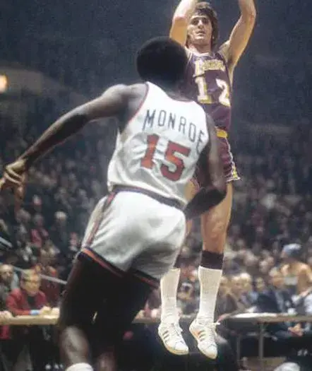 EARL MONROE New York Knicks 1973 Home Throwback NBA Basketball Jersey 