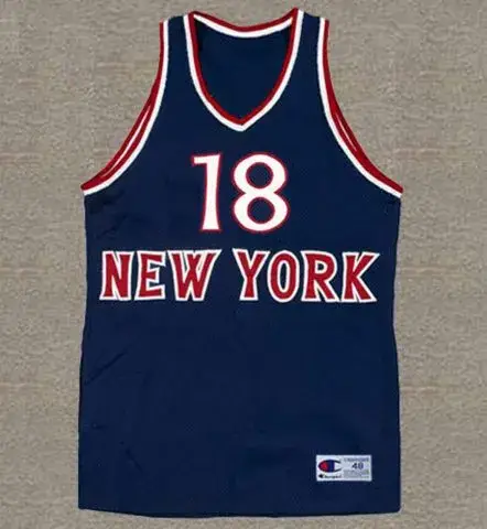 ERNIE GRUNFELD New York Knicks 1981 Throwback NBA Basketball Jersey