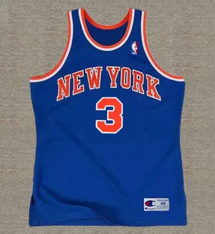 JOHN STARKS New York Knicks 1992 Throwback NBA Basketball Jersey