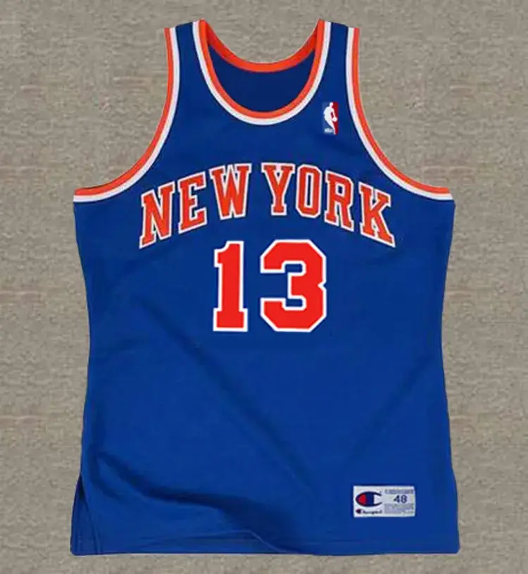 MARK JACKSON New York Knicks 1988 Throwback NBA Basketball Jersey