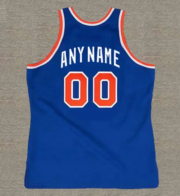 NEW YORK KNICKS 1970’s Away Throwback NBA Jersey Customized “Any Name & Number(s)” 