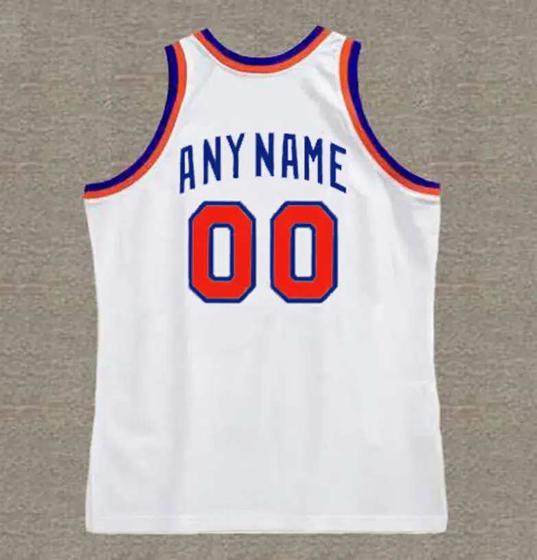 NEW YORK KNICKS 1970’s Home Throwback NBA Jersey Customized “Any Name & Number(s)” 