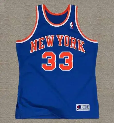 PATRICK EWING New York Knicks 1985 “Rookie” Throwback NBA Basketball Jersey
