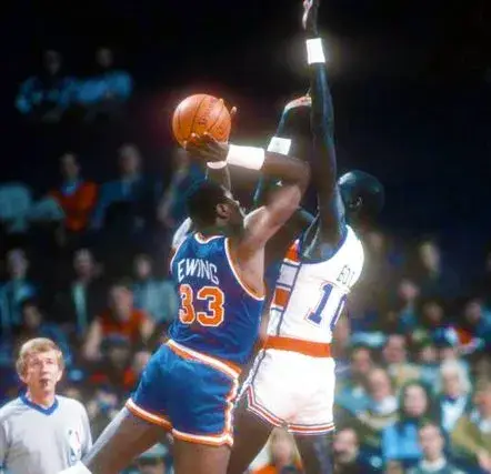 PATRICK EWING New York Knicks 1985 “Rookie” Throwback NBA Basketball Jersey 