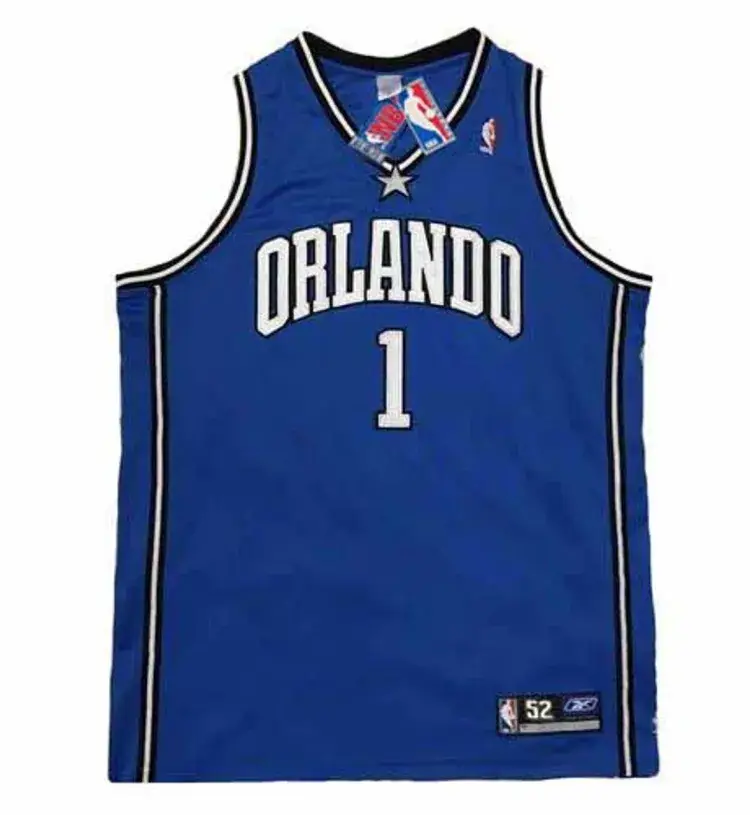 TRACY McGRADY Orlando Magic 2003 Away Reebok Authentic Throwback NBA Jersey