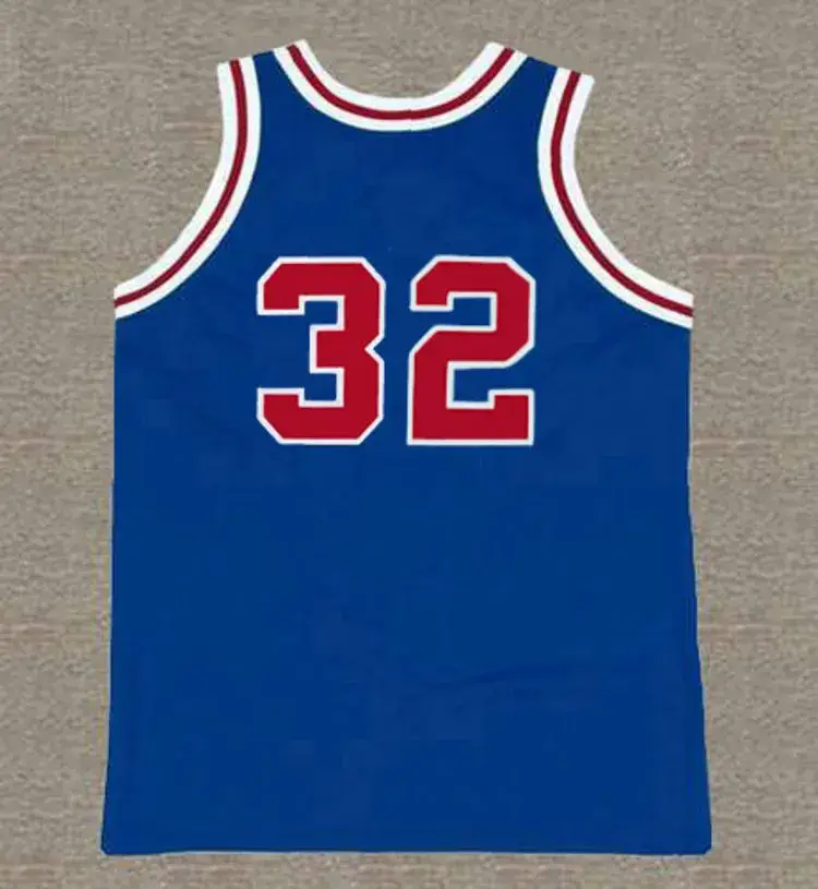 BILLY CUNNINGHAM Philadelphia 76ers 1966 Throwback NBA Basketball Jersey