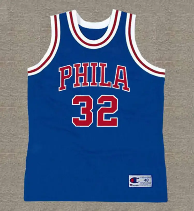 BILLY CUNNINGHAM Philadelphia 76ers 1966 Throwback NBA Basketball Jersey 