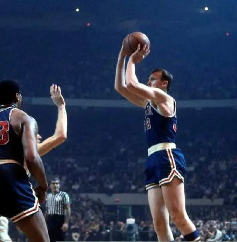 BILLY CUNNINGHAM Philadelphia 76ers 1966 Throwback NBA Basketball Jersey 