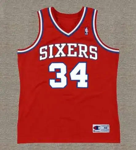 CHARLES BARKLEY Philadelphia 76ers 1988 Throwback NBA Basketball Jersey