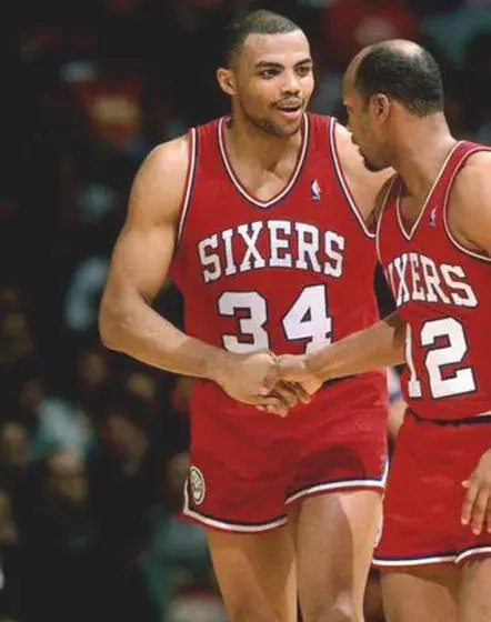 CHARLES BARKLEY Philadelphia 76ers 1988 Throwback NBA Basketball Jersey 