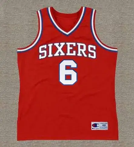 JULIUS ERVING Philadelphia 76ers 1983 Throwback NBA Basketball Jersey