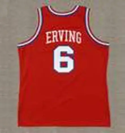 JULIUS ERVING Philadelphia 76ers 1983 Throwback NBA Basketball Jersey 