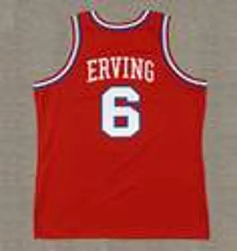 JULIUS ERVING Philadelphia 76ers 1983 Throwback NBA Basketball Jersey 