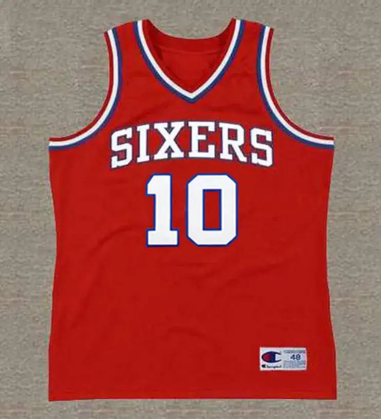 MAURICE CHEEKS Philadelphia 76ers 1983 Throwback NBA Basketball Jersey