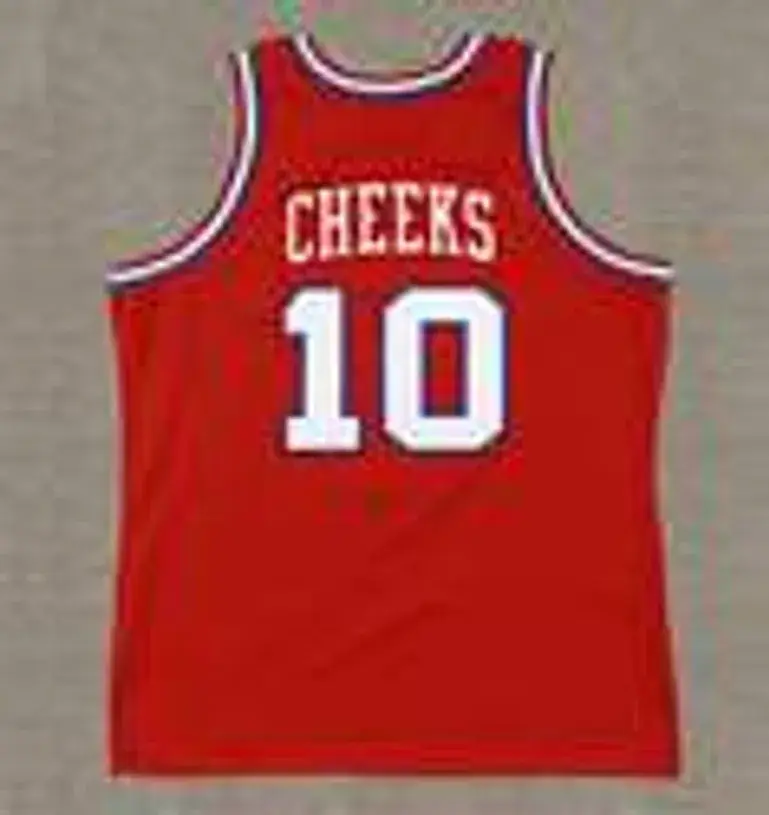 MAURICE CHEEKS Philadelphia 76ers 1983 Throwback NBA Basketball Jersey 