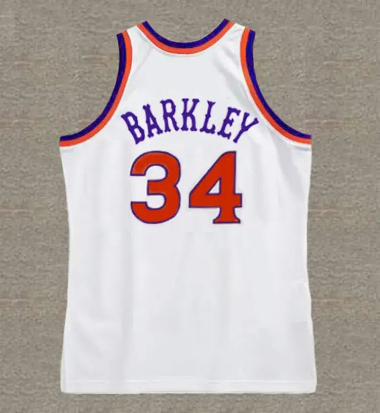 CHARLES BARKLEY Phoenix Suns 1992 Home Throwback NBA Basketball Jersey 