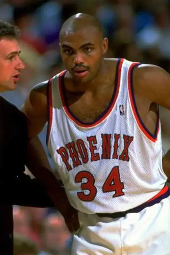 CHARLES BARKLEY Phoenix Suns 1992 Home Throwback NBA Basketball Jersey 