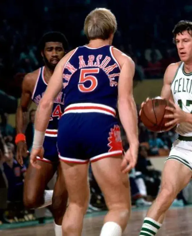 DICK VAN ARSDALE Phoenix Suns 1976 Away Throwback NBA Basketball Jersey 