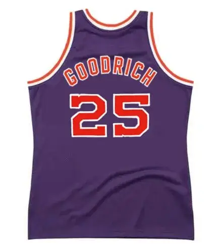 GAIL GOODRICH Phoenix Suns 1968 Throwback NBA Basketball Jersey 