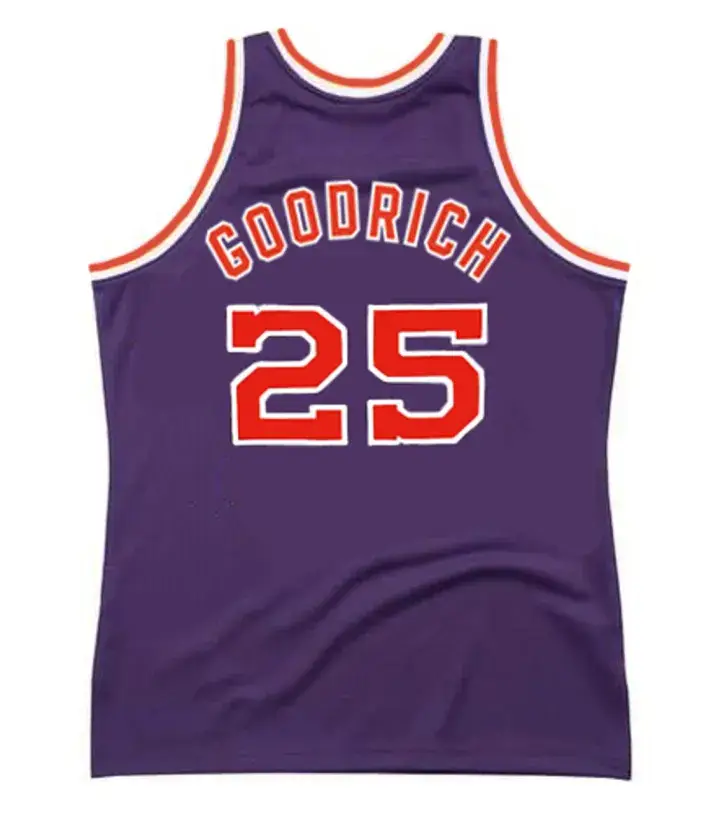 GAIL GOODRICH Phoenix Suns 1968 Throwback NBA Basketball Jersey 