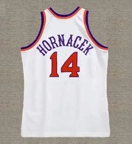 JEFF HORNACEK Phoenix Suns 1991 Home Throwback NBA Basketball Jersey 