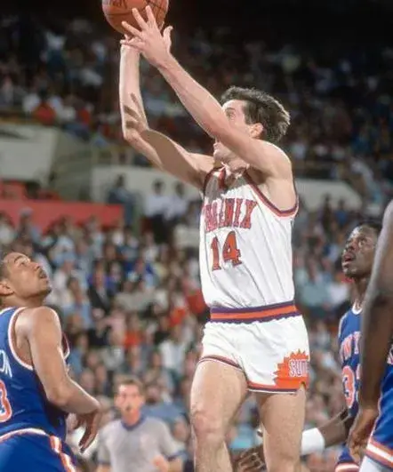 JEFF HORNACEK Phoenix Suns 1991 Home Throwback NBA Basketball Jersey 