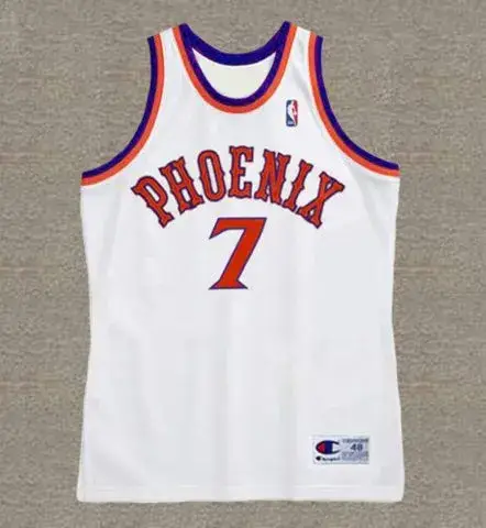 KEVIN JOHNSON Phoenix Suns 1992 Home Throwback NBA Basketball Jersey