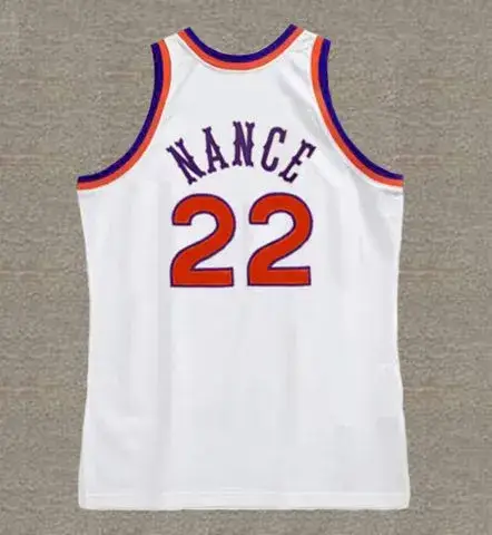 LARRY NANCE Phoenix Suns 1986 Home Throwback NBA Basketball Jersey 
